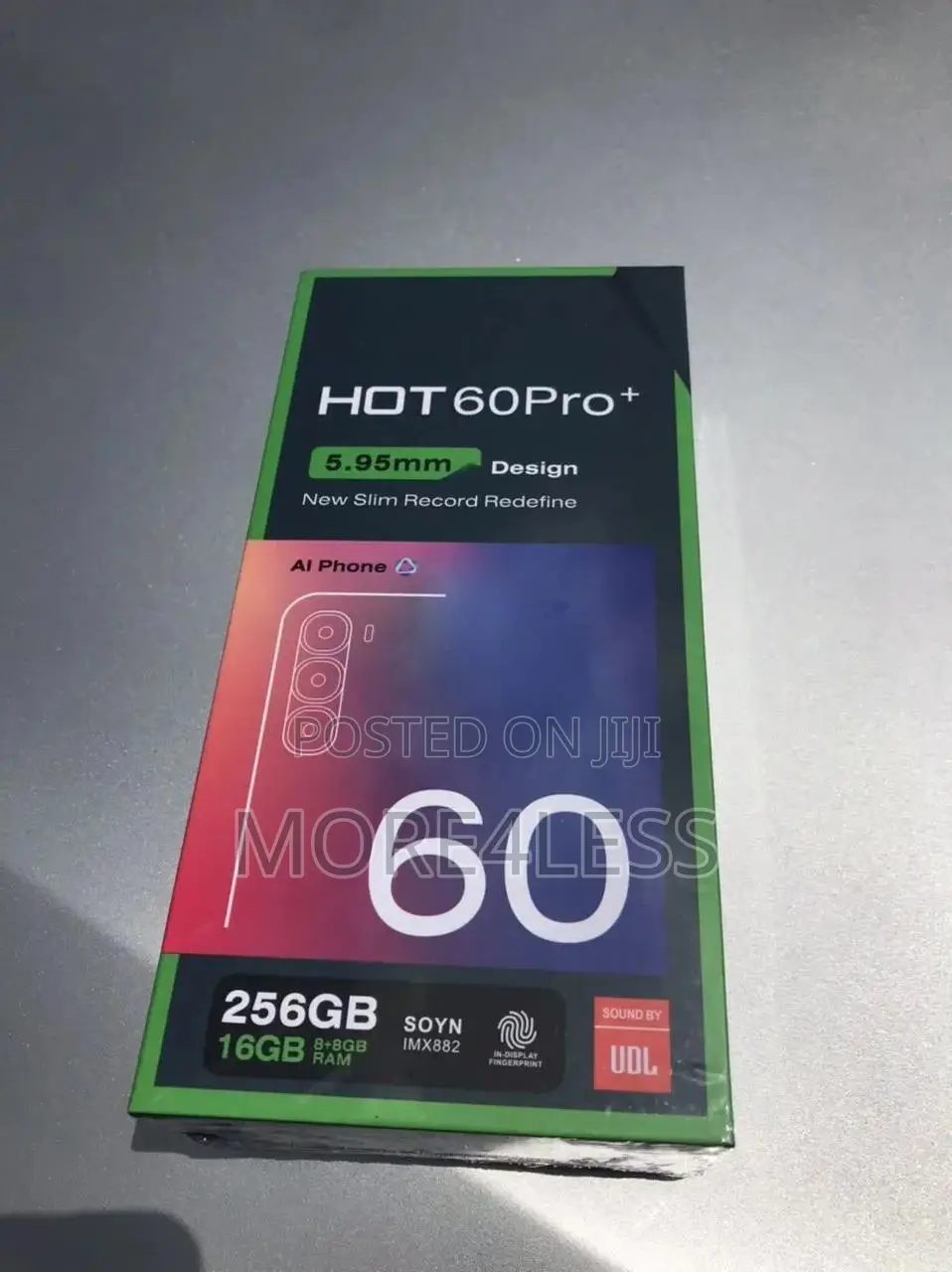 New Infinix Hot 60 Pro+ 256 GB Black