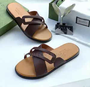Men’S Balenciaga Cross Slippers