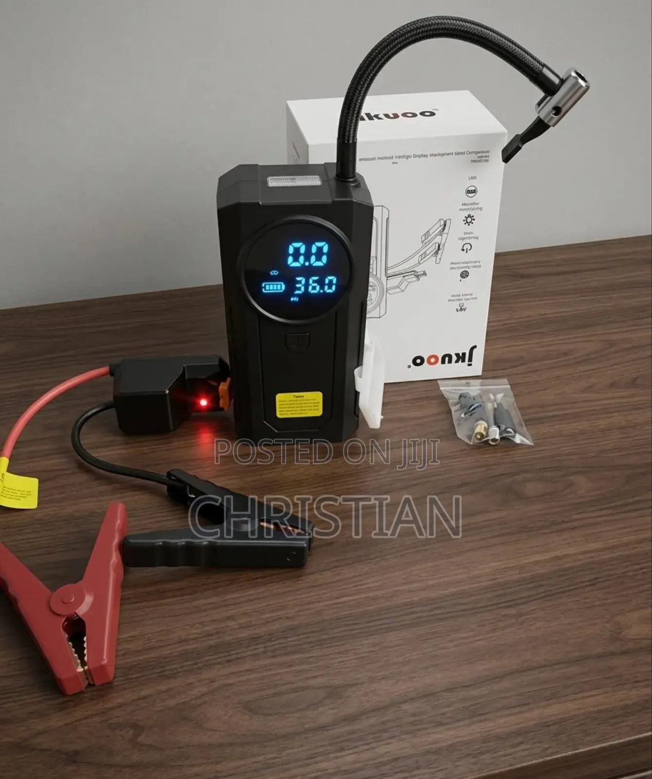 4 in 1 Jumper Starter and Air Inflator