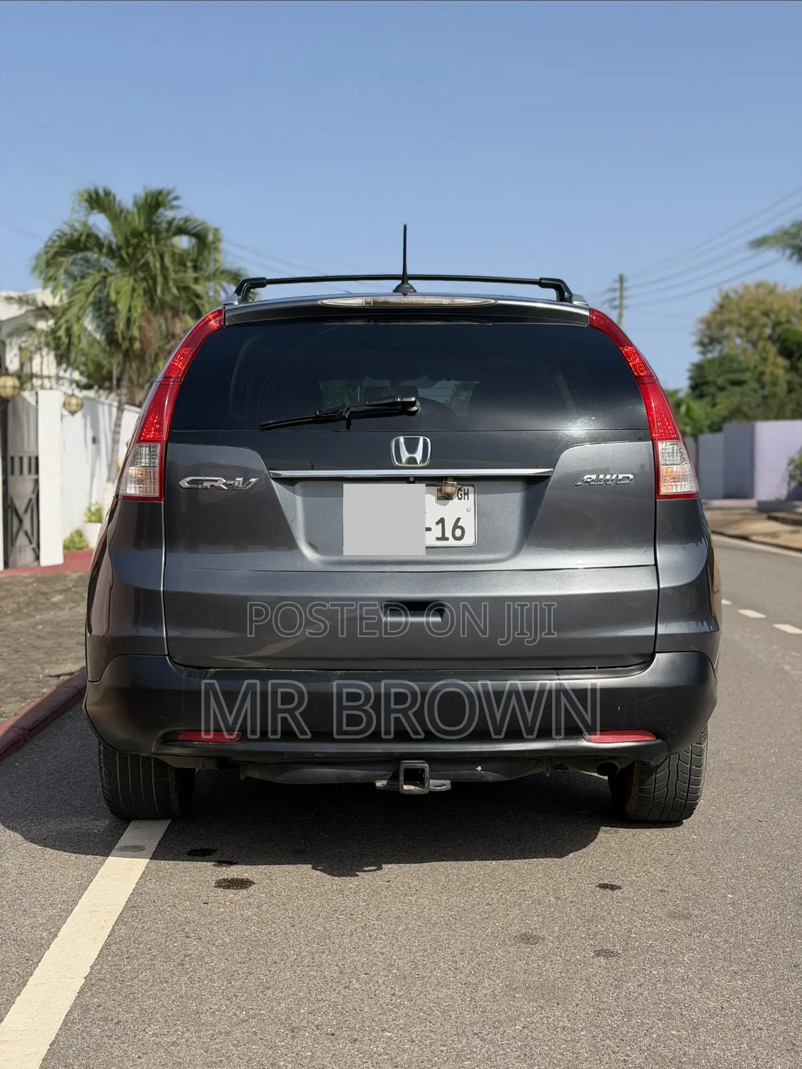 Honda CR-V EX-L 4dr SUV (2.4L 4cyl 5A) 2014 Gray