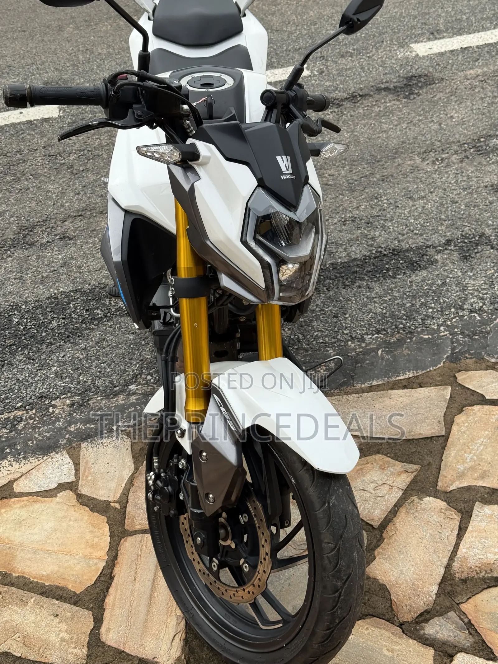 Haojue DR190S 2025 White