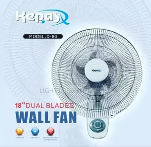 Model:D 80 Kepas Wall Fan 18inches