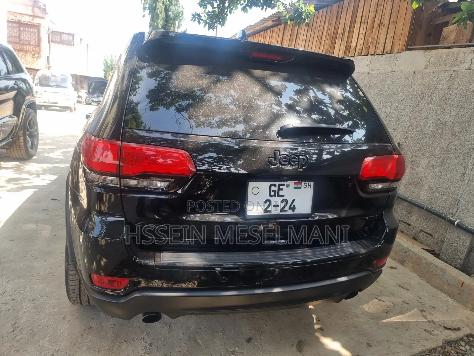 Jeep Grand Cherokee Limited 4dr SUV 4WD (3.6L 6cyl 8A) 2015 Black