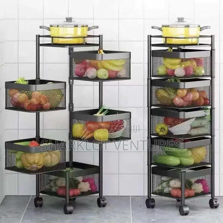 5 Tier Fruit Basket for Kitchen