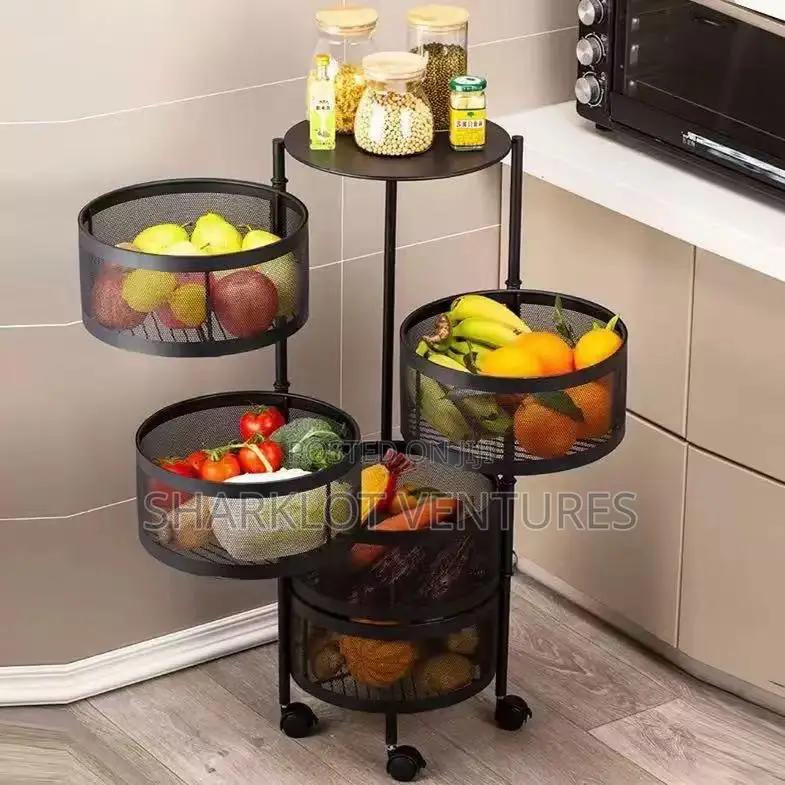 5 Tier Fruit Basket for Kitchen