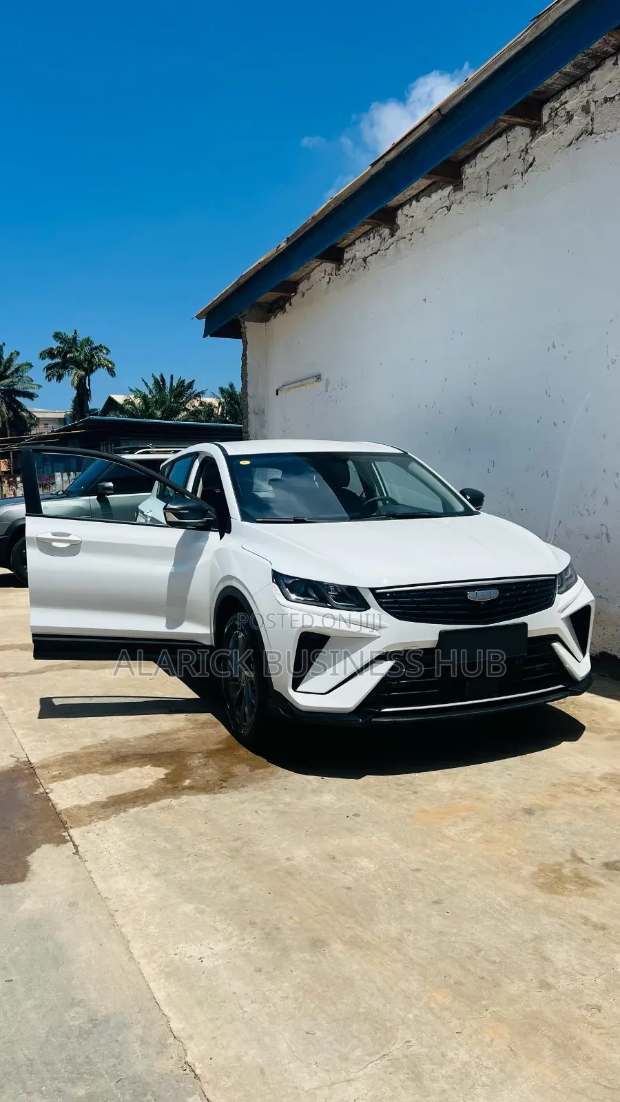 New Geely Coolray 2025 White