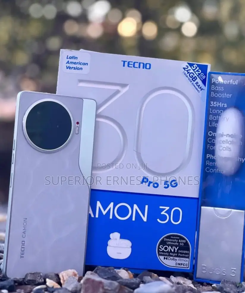 New Tecno Camon 30 Pro 5G 512 GB White