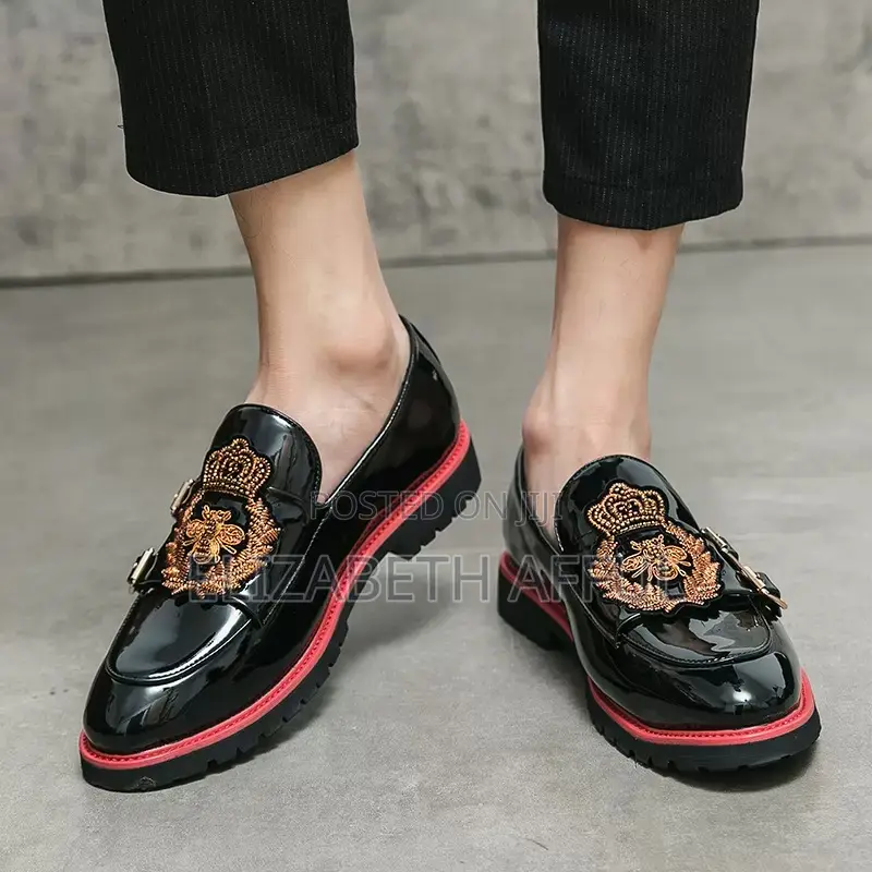British Leather Shoes, Men's Business Formal Shoes, Spring