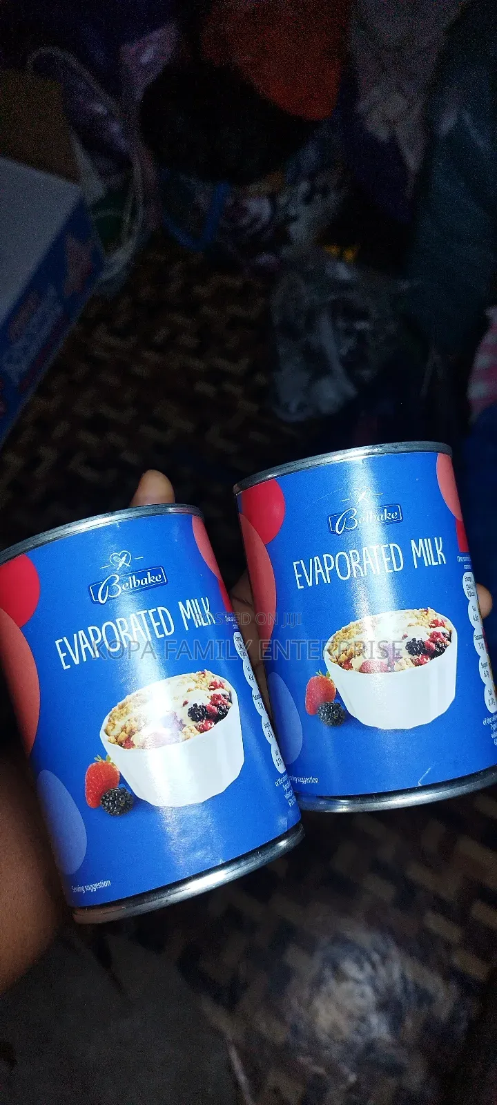 Evaporated Milk From the Uk