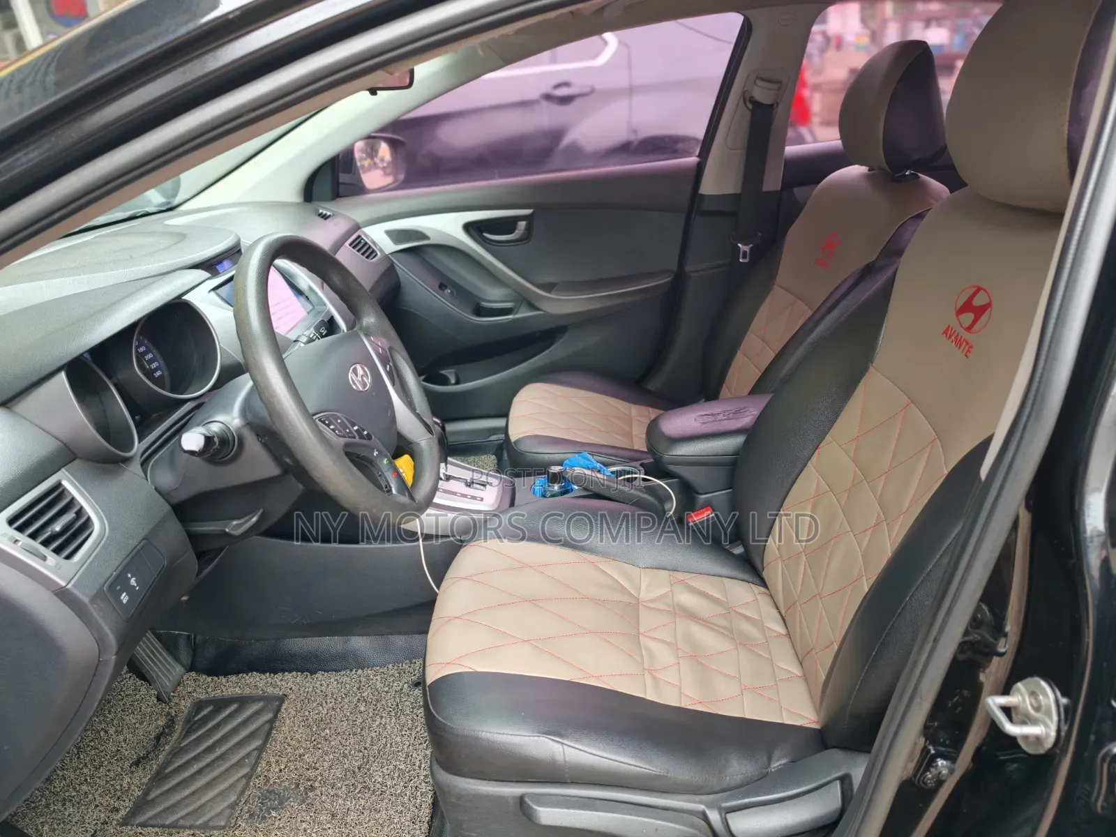 Hyundai Elantra Limited 2012 Black