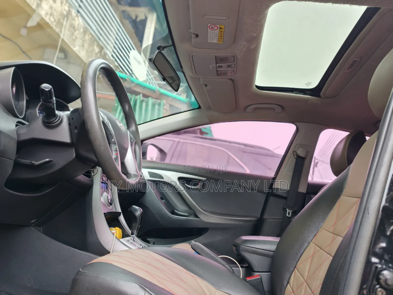 Hyundai Elantra Limited 2012 Black