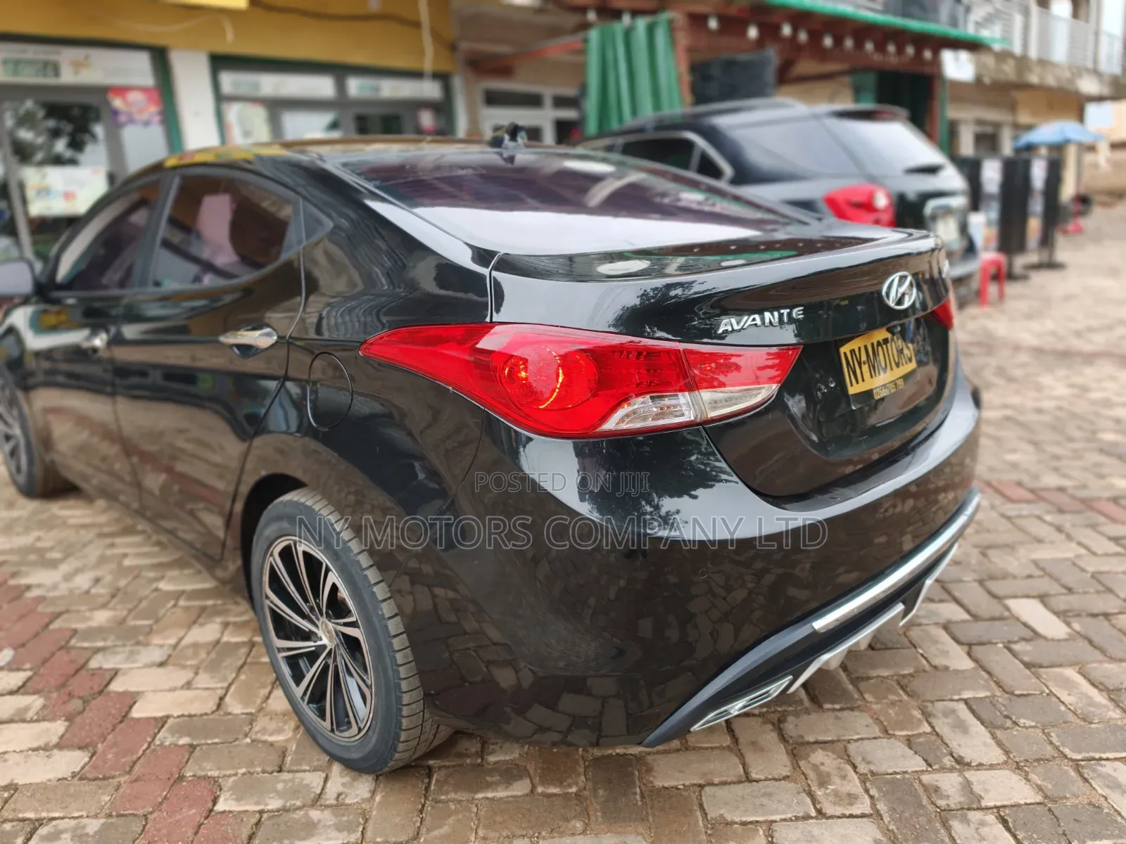Hyundai Elantra Limited 2012 Black