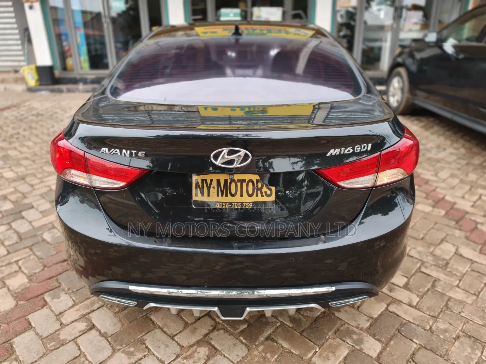 Hyundai Elantra Limited 2012 Black