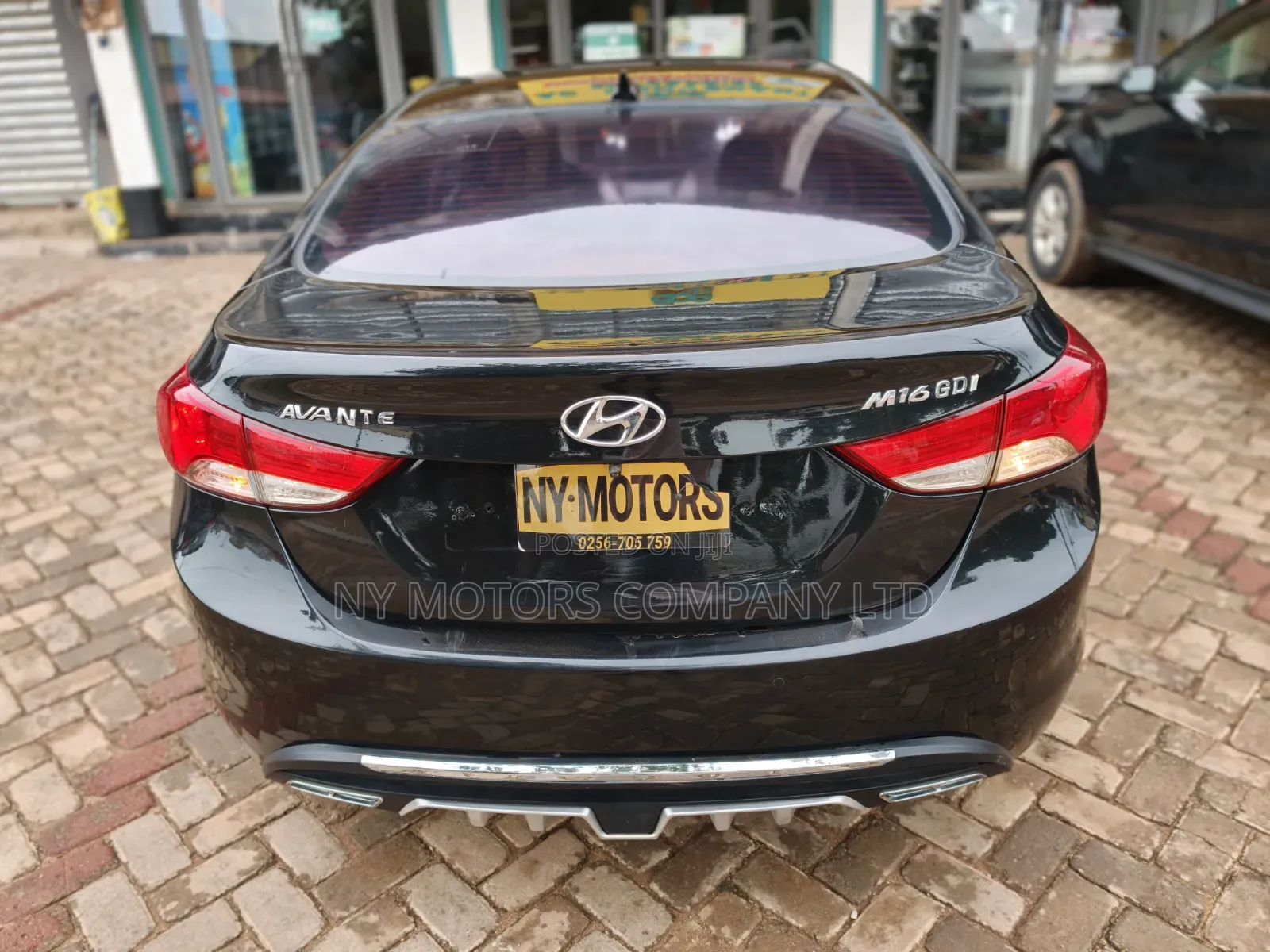 Hyundai Elantra Limited 2012 Black