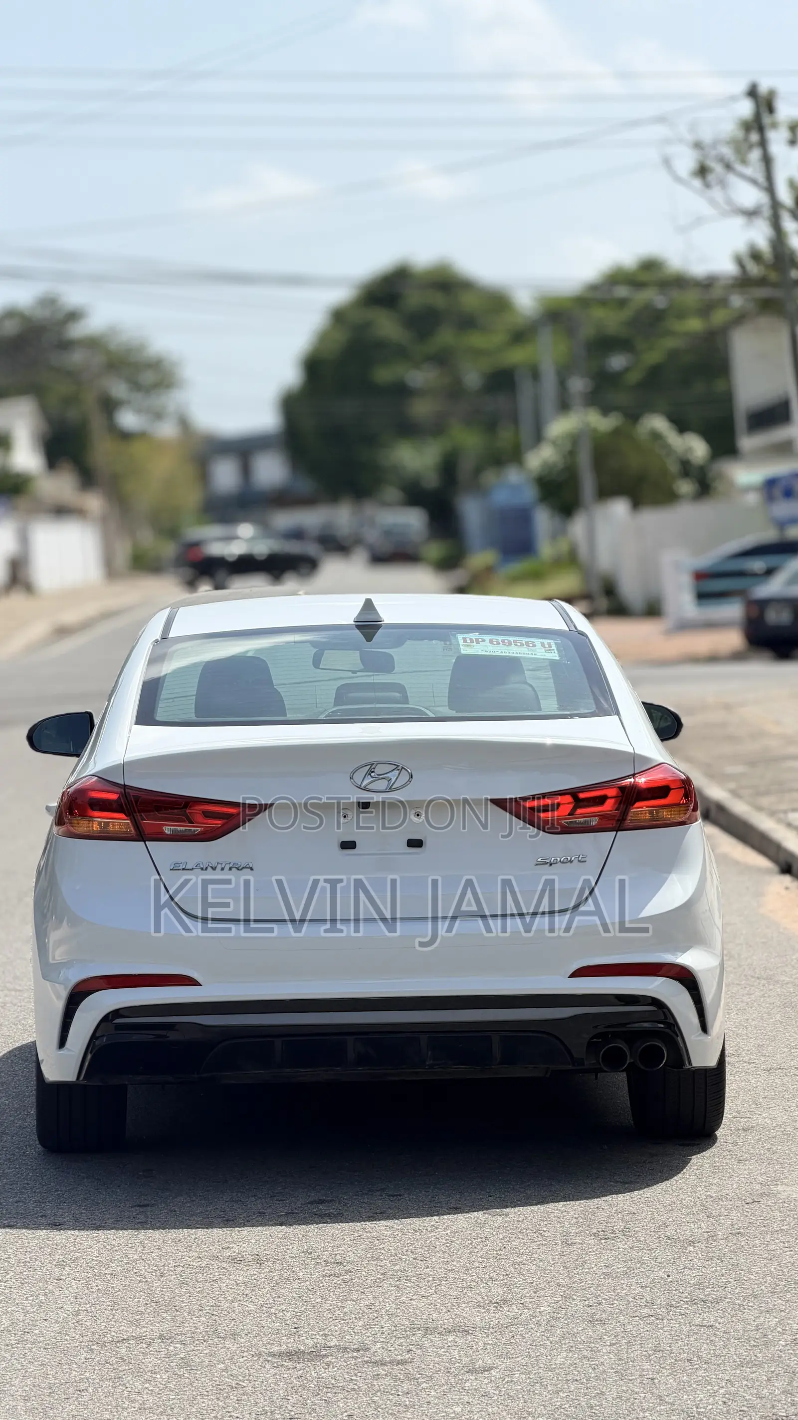 Hyundai Elantra Sport 2018 White