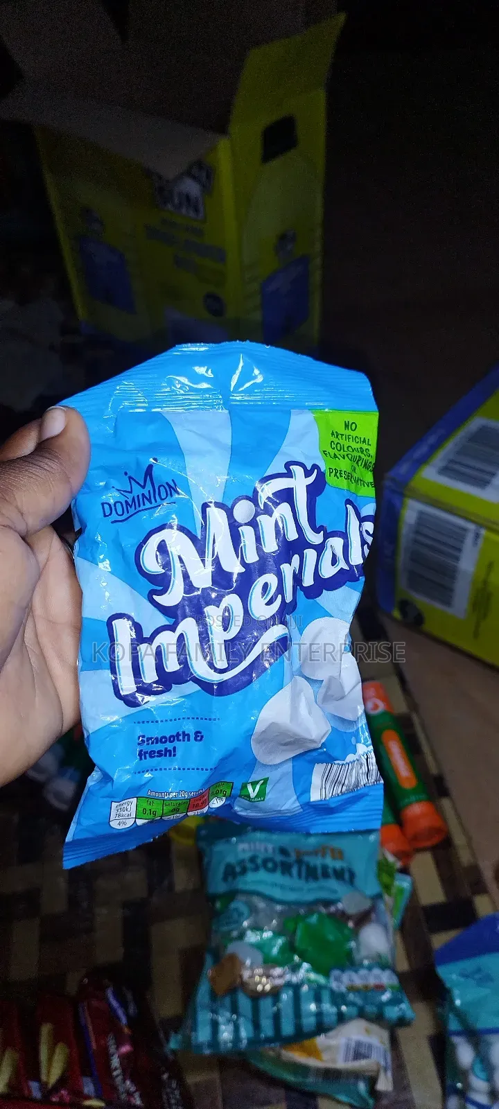 Mentos Chewy and Mints