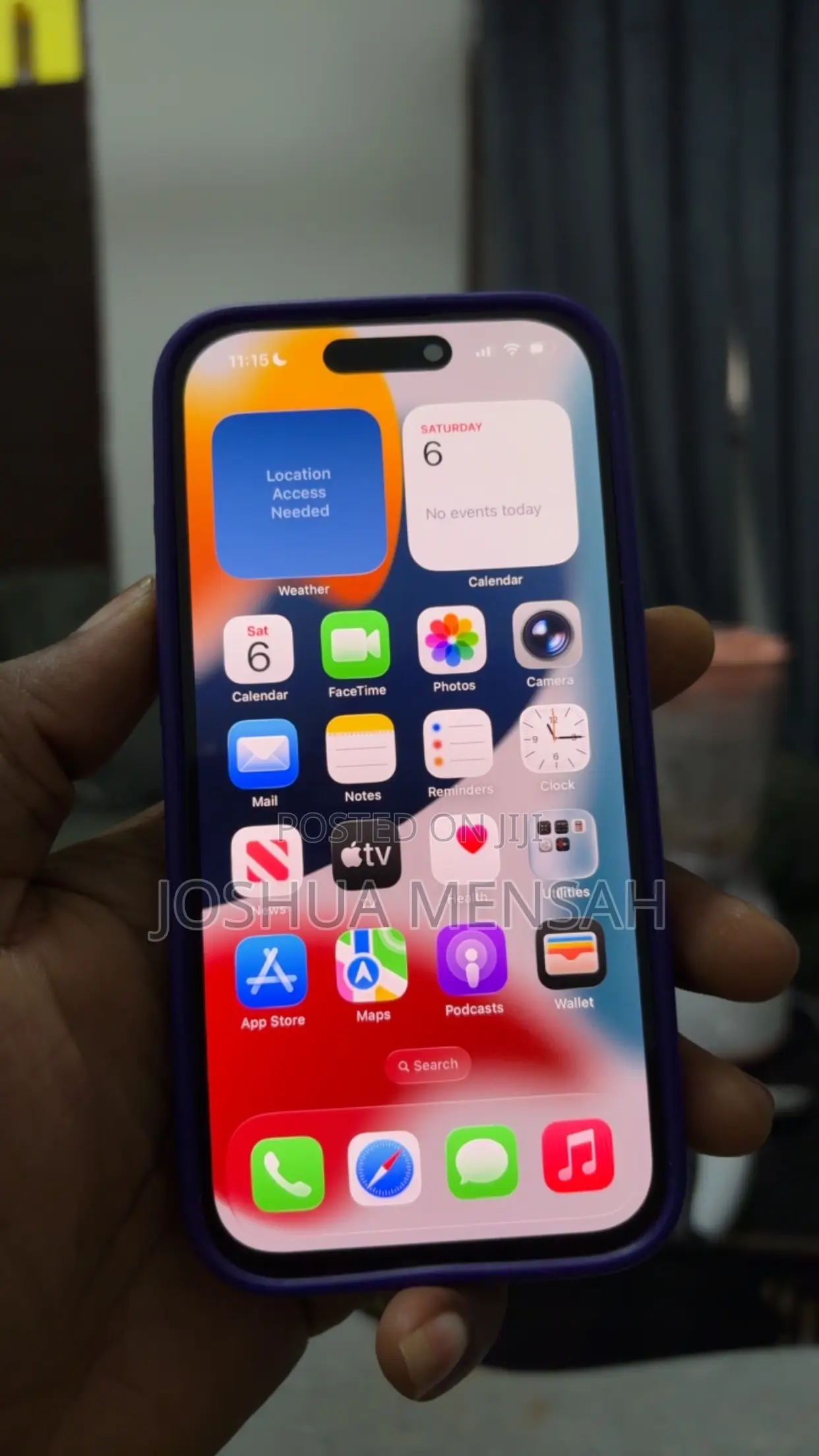Apple iPhone 15 Pro 128 GB Black