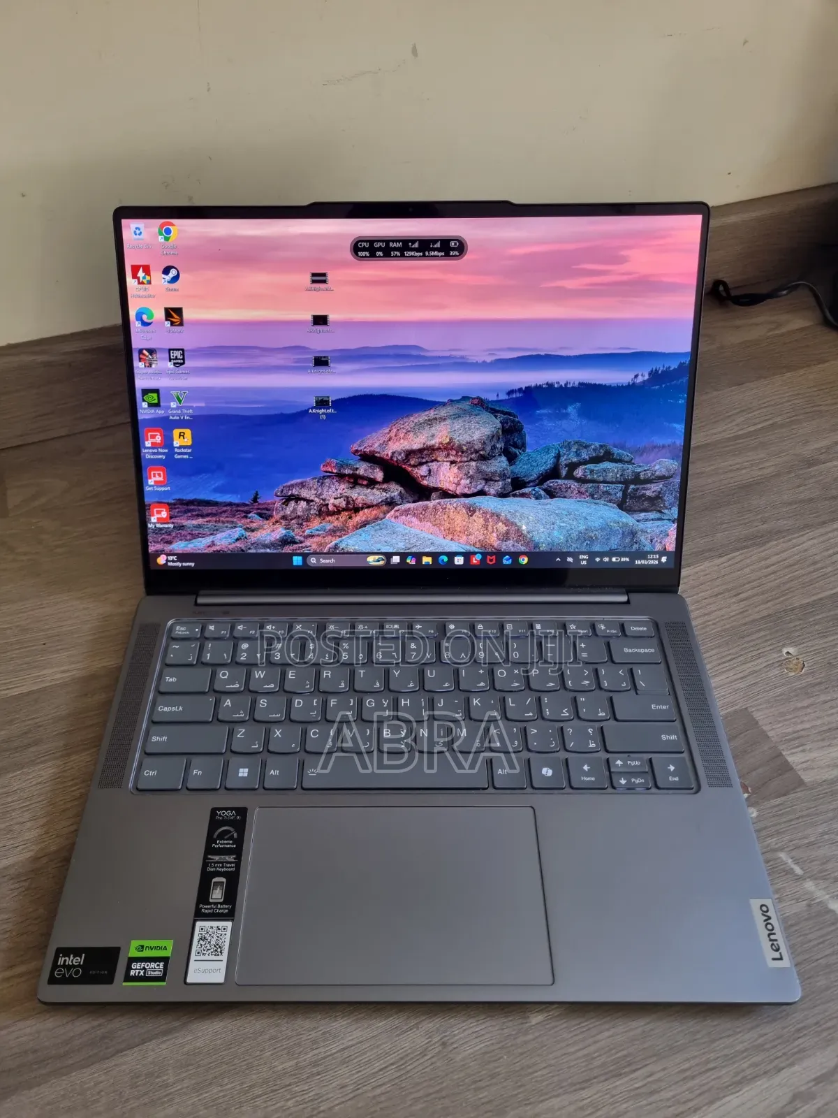 Laptop Lenovo Yoga 7i 16GB Intel Core Ultra 7 SSD 1T