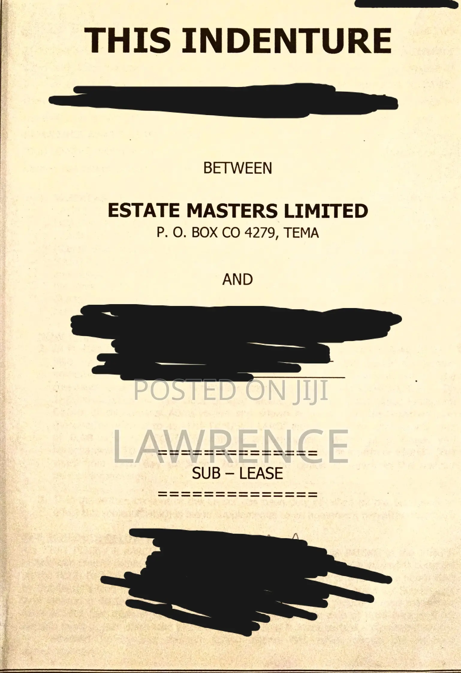 Land With Documents 4 Sale