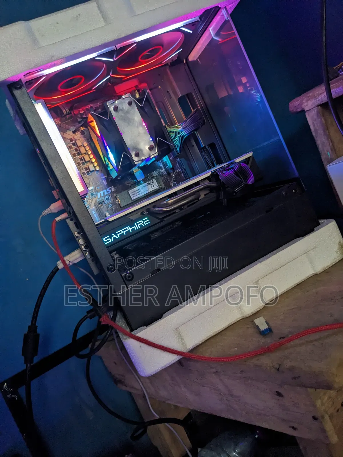 New Desktop Computer MSI Gaming 24GE 2QE 16GB AMD Ryzen 5 HDD 1T