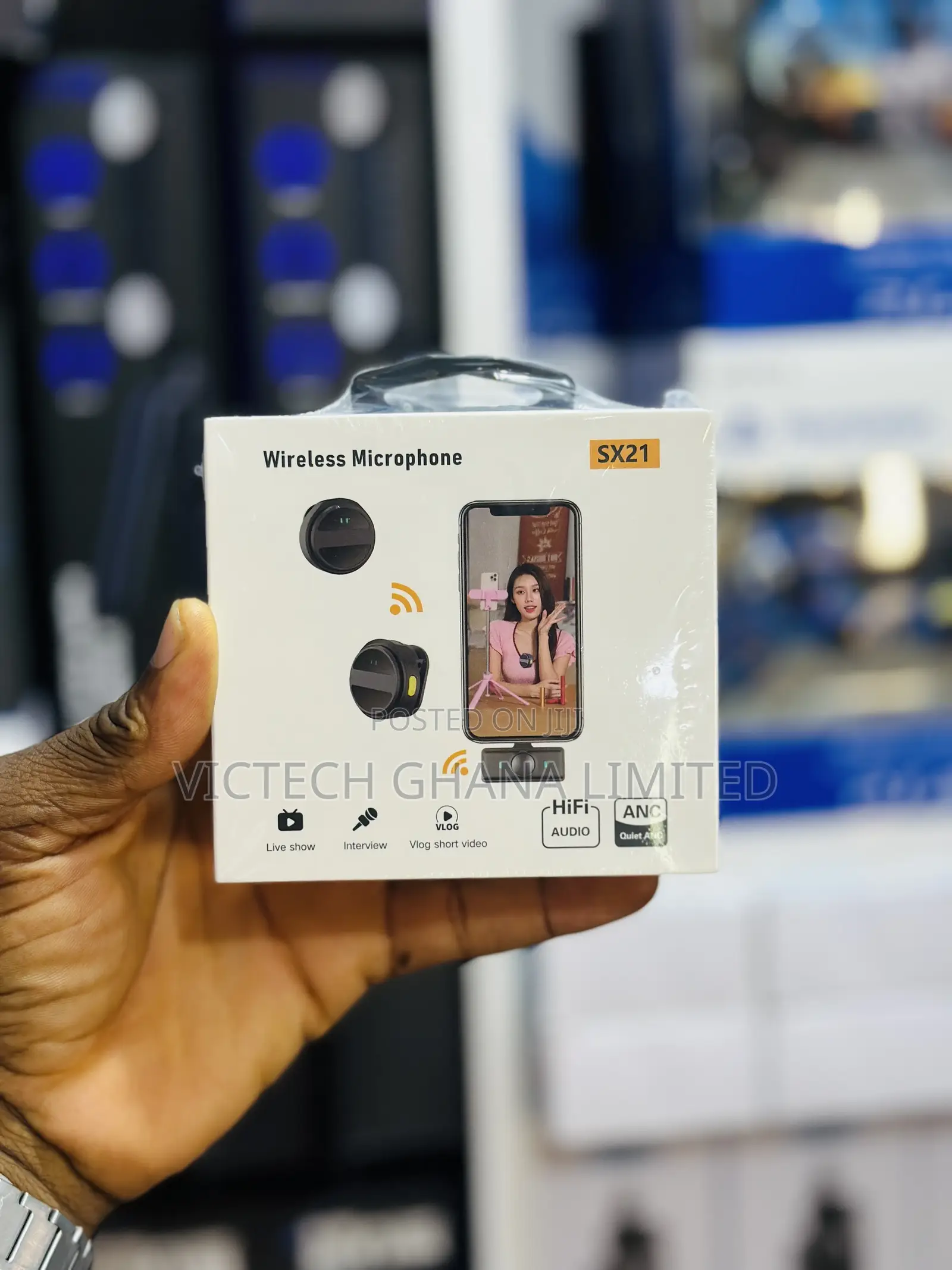 Sx21 iPhone Wireless Microphone