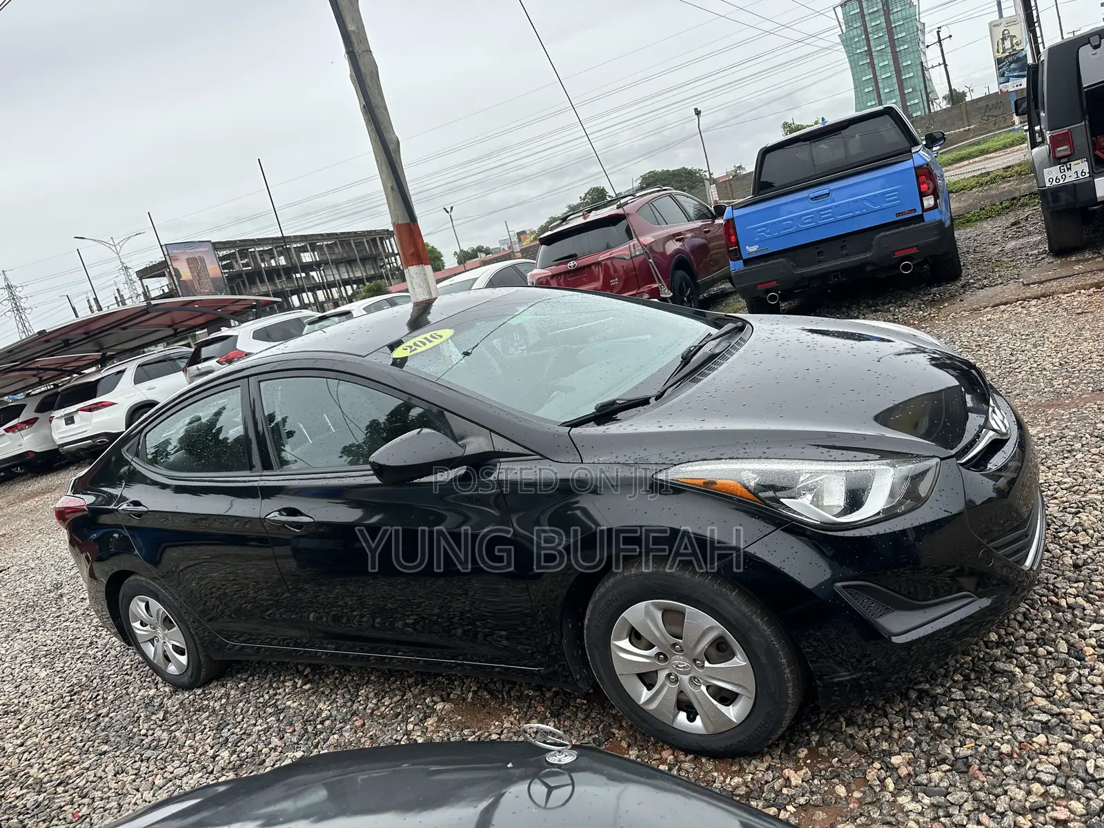 Hyundai Elantra Limited Sedan FWD (1.8L 4cyl 6A) 2016 Black