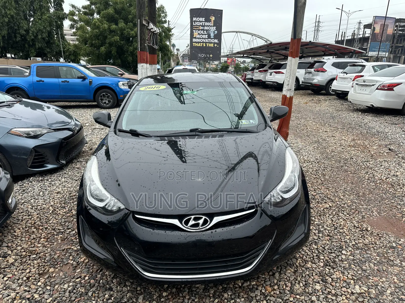 Hyundai Elantra Limited Sedan FWD (1.8L 4cyl 6A) 2016 Black
