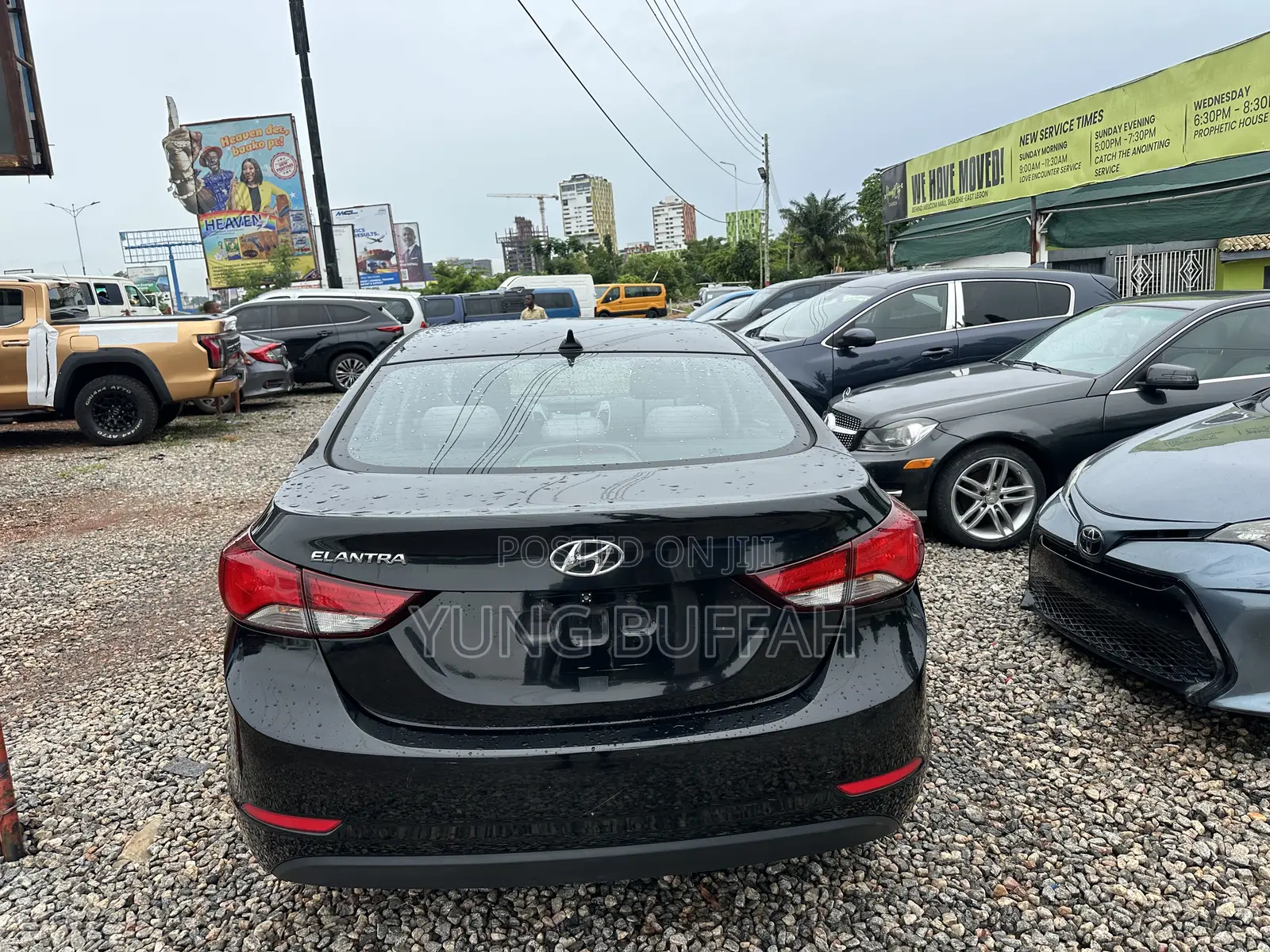 Hyundai Elantra Limited Sedan FWD (1.8L 4cyl 6A) 2016 Black