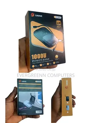 Srne 10000mah Super Charge Power Bank (22.5w Pd Fast Charging) – New