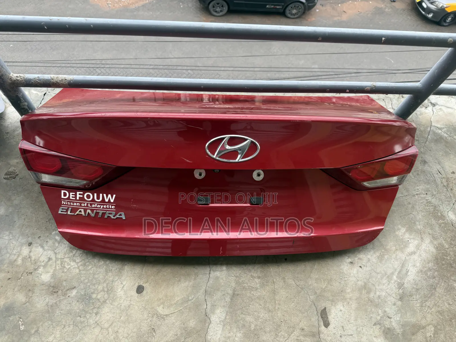 2017 2018 Hyundai Elantra Rear Trunk Lid With Camera Oem