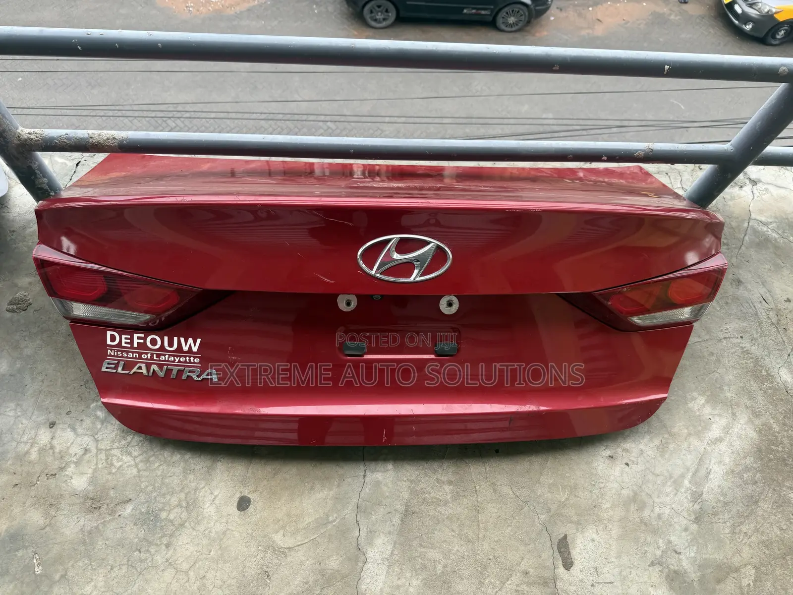 2017 2018 Hyundai Elantra Rear Trunk Lid With Camera Oem