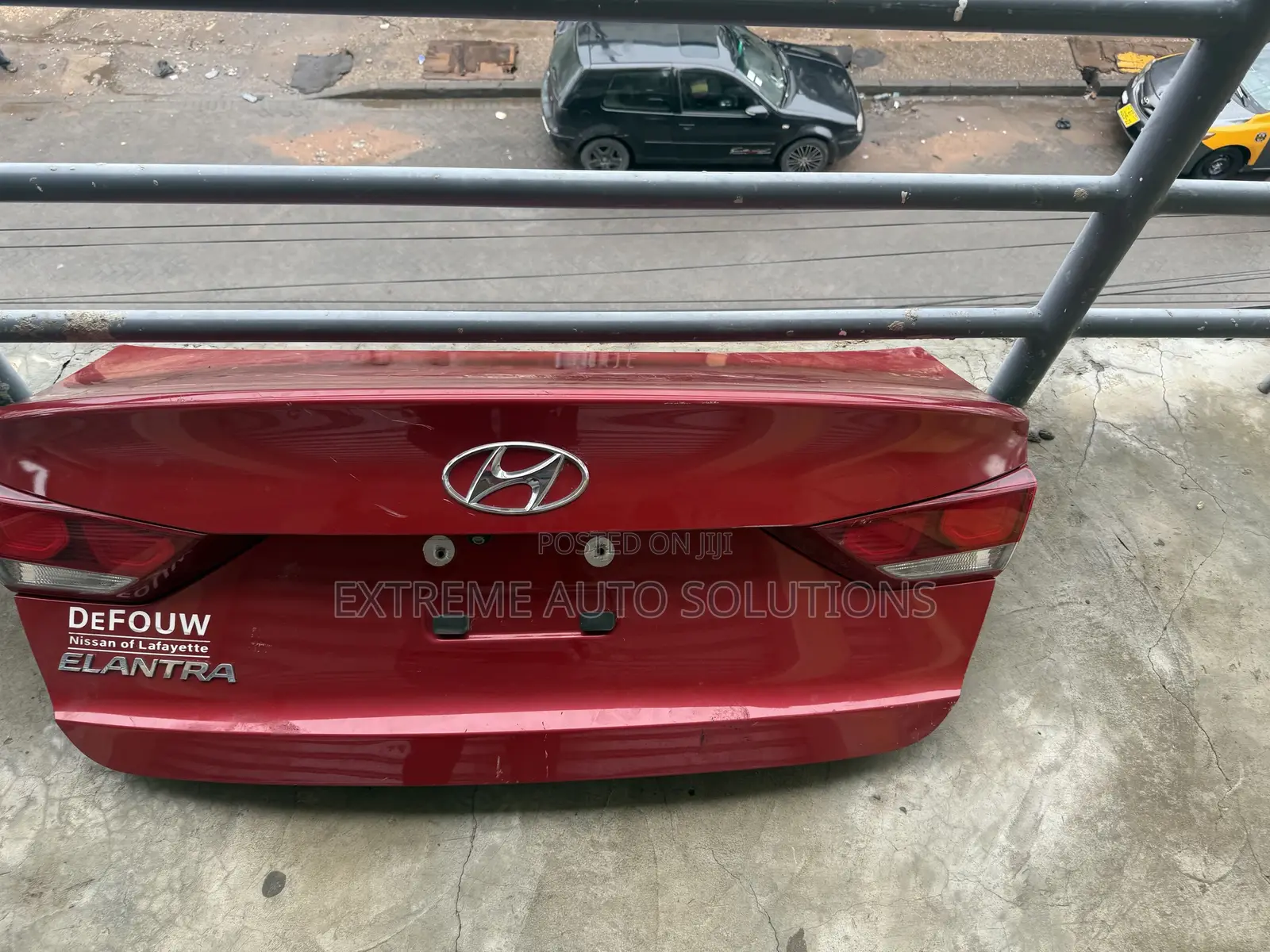 2017 2018 Hyundai Elantra Rear Trunk Lid With Camera Oem