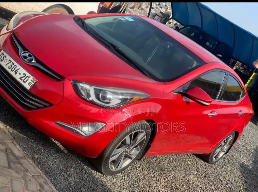 Hyundai Elantra Limited 4dr Sedan (1.8L 4cyl 6A) 2015 Red