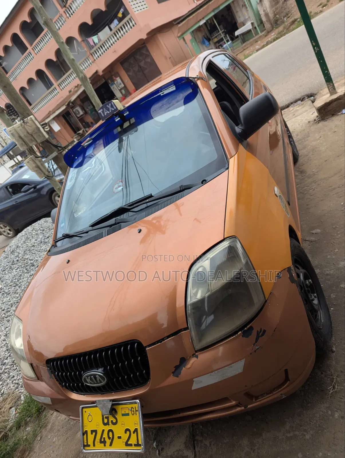 Kia Picanto 1.1 EX 2007 Brown