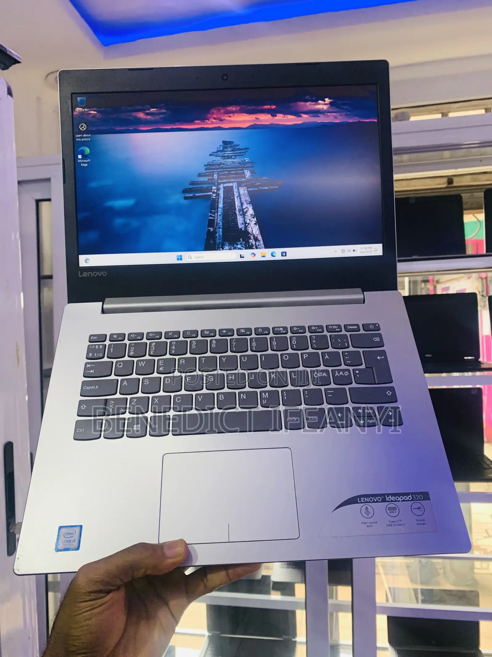 Laptop Lenovo IdeaPad 320 6GB Intel Core i5 SSD 256GB