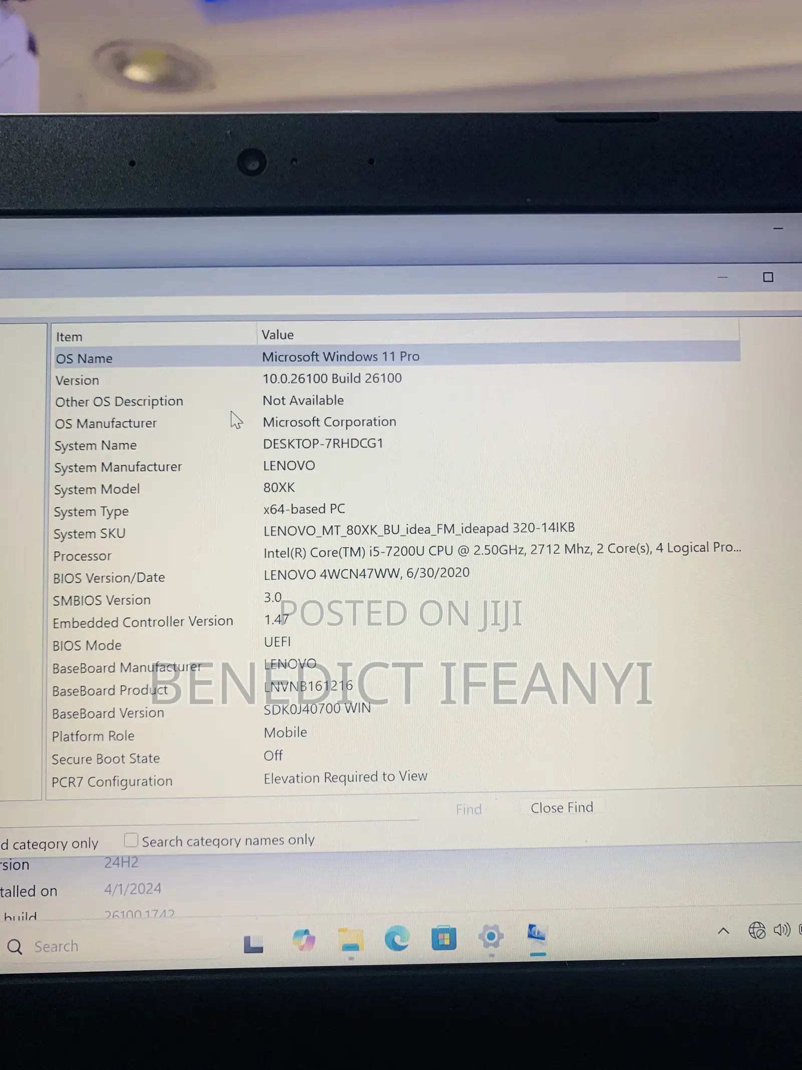 Laptop Lenovo IdeaPad 320 6GB Intel Core i5 SSD 256GB