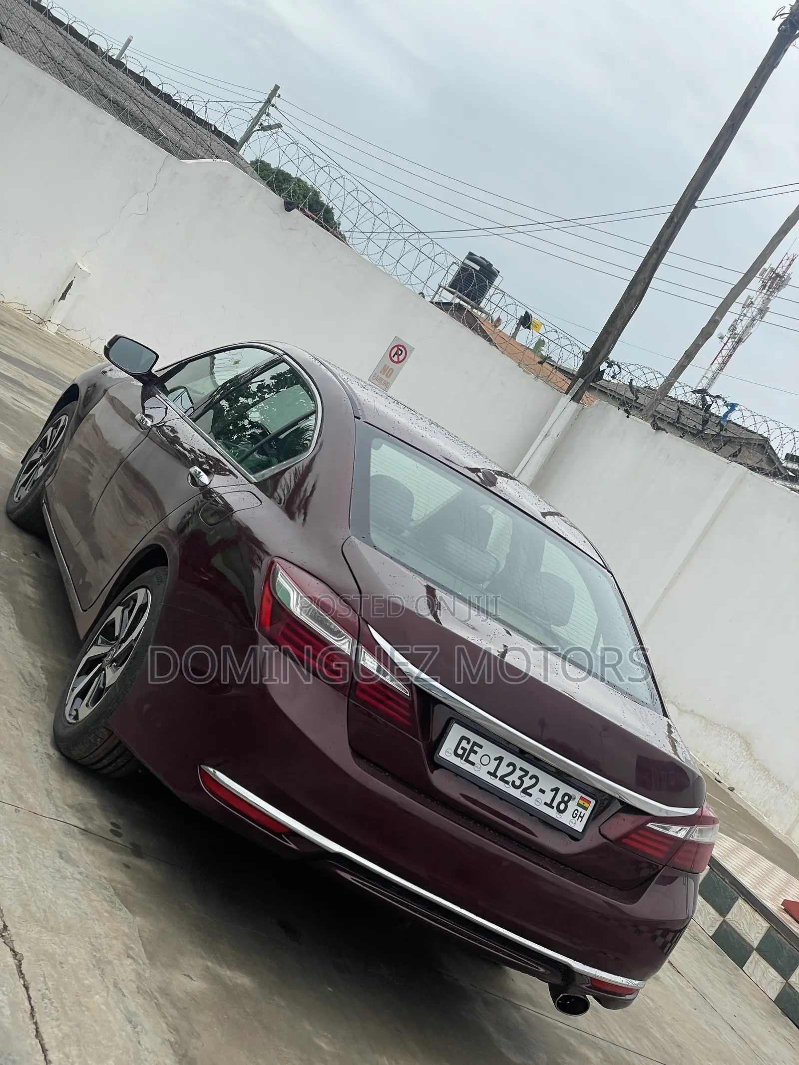Honda Accord 2016 Red