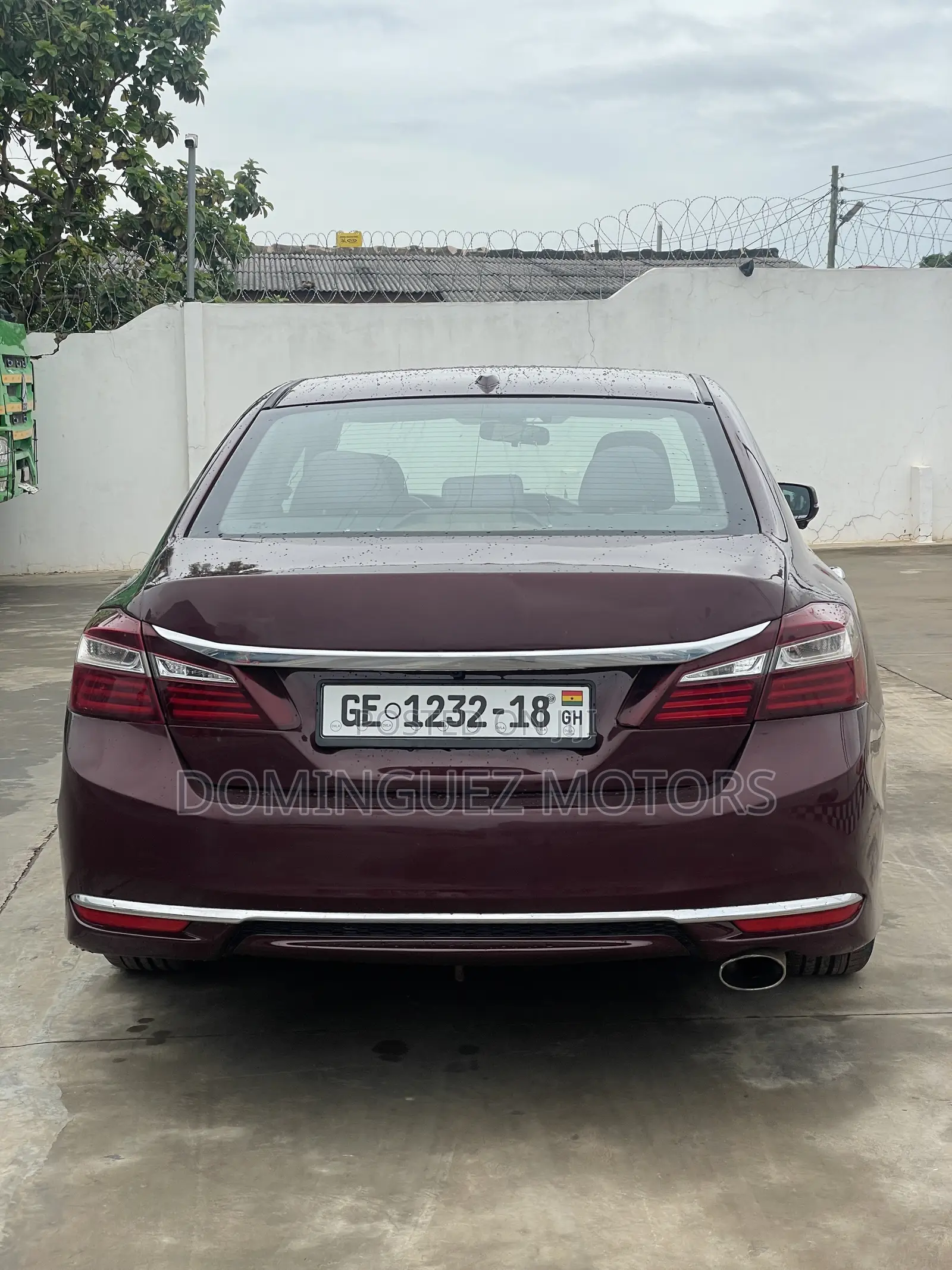 Honda Accord 2016 Red
