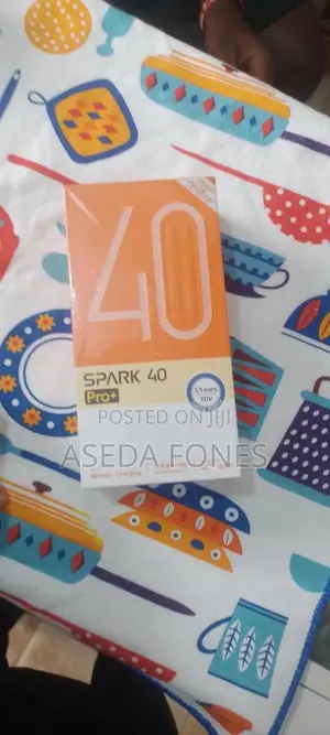 New Tecno Spark 40 Pro+ 256 GB Black