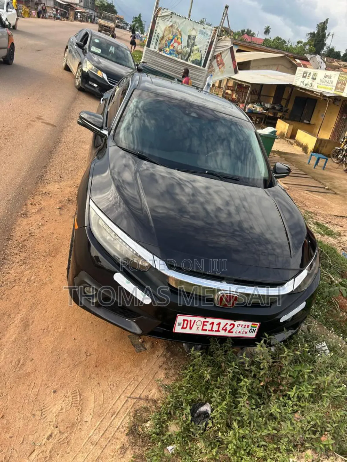 Honda Civic LX 4dr Sedan (2.0L 4cyl) 2016 Black