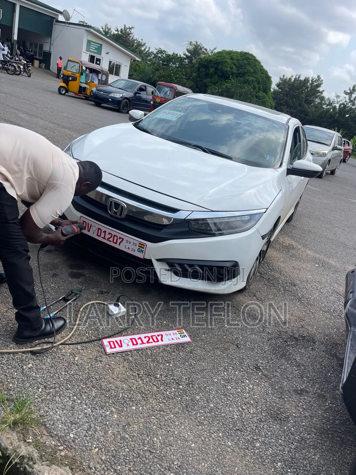 Honda Civic EX Sedan 2018 White