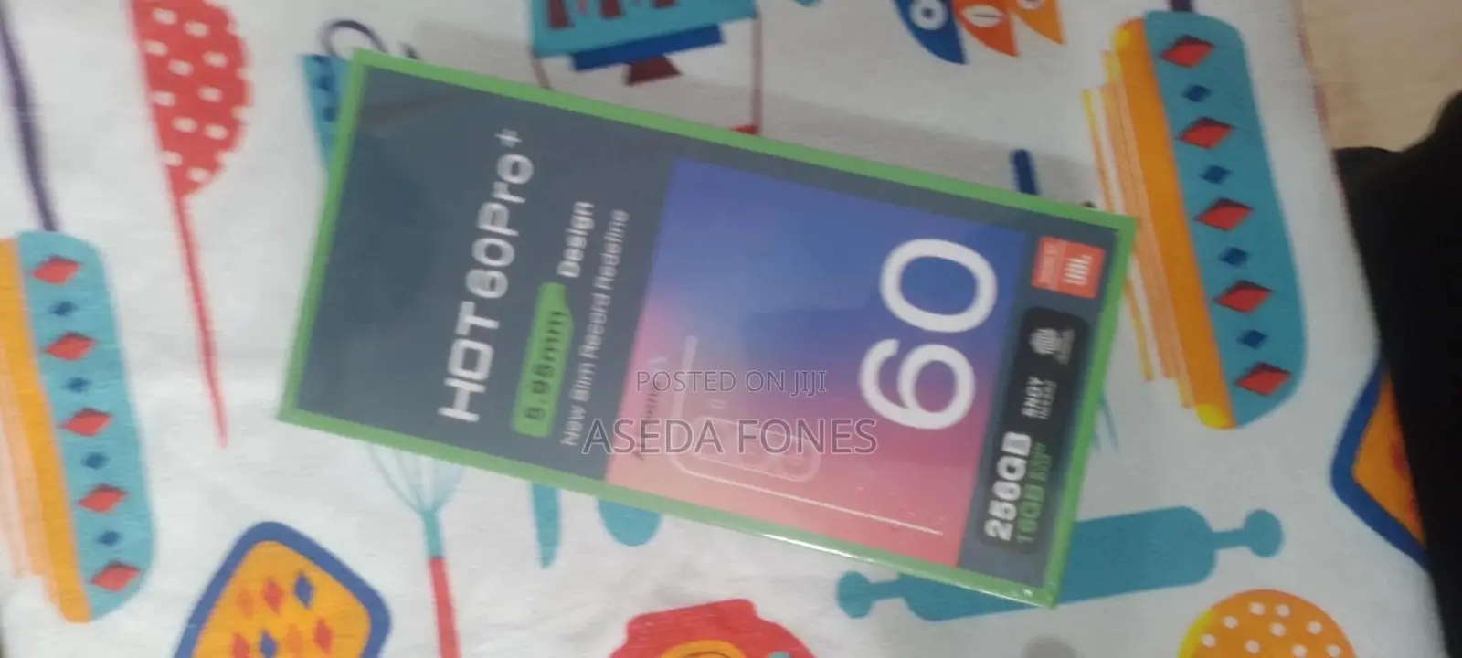 New Infinix Hot 60 Pro+ 256 GB Black