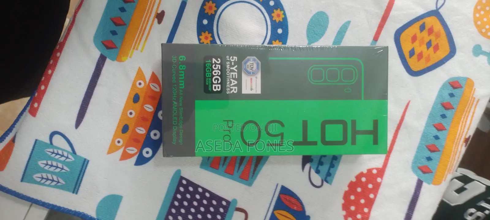 New Infinix Hot 50 Pro+ 4G 256 GB Green