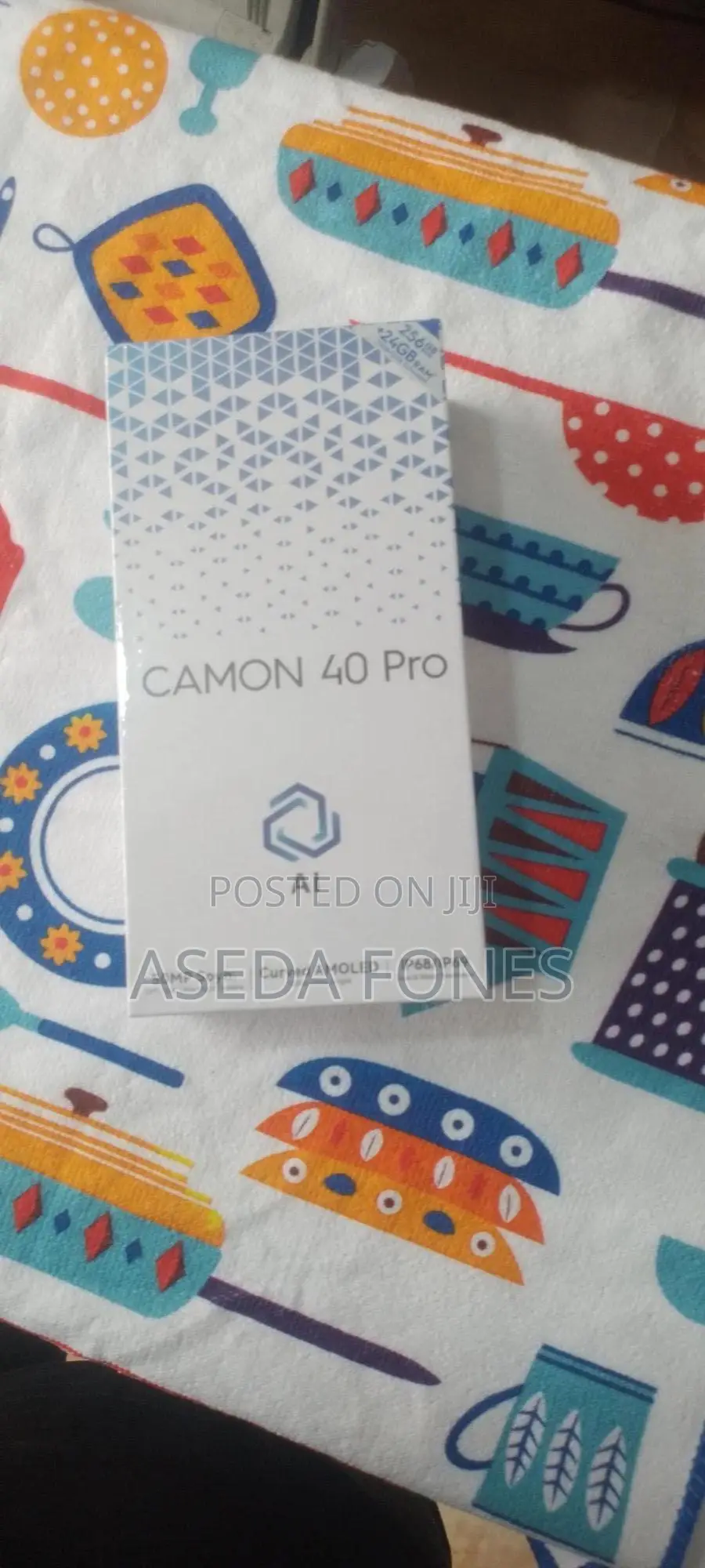 New Tecno Camon 40 Pro 5G 256 GB Black