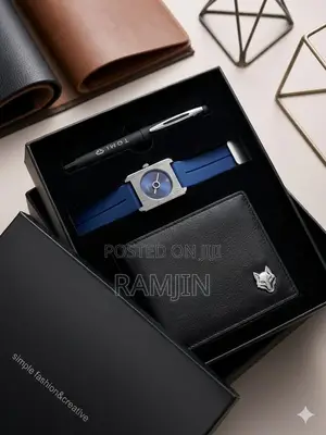 Tomi Men Gift Set (Wallet-Pen-Watch)