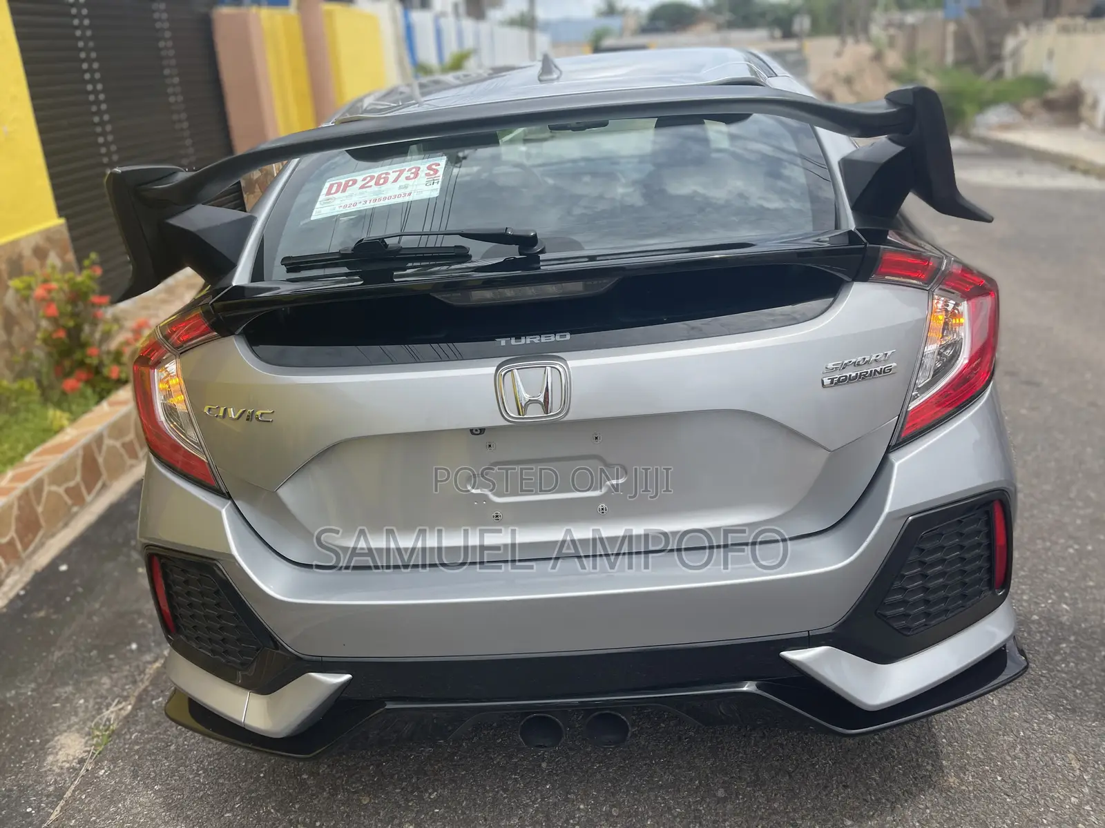 Honda Civic Type R Touring 4dr Hatchback (2.0L 4cyl) 2017 Gray