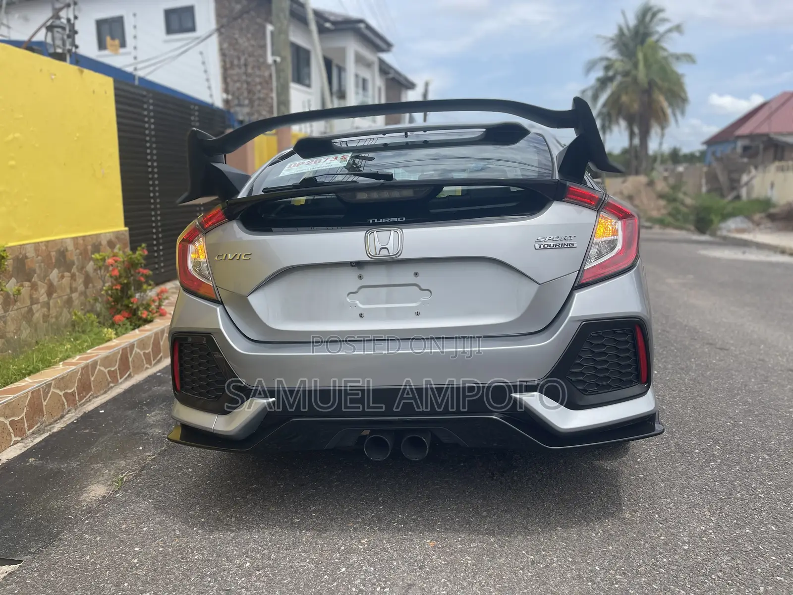 Honda Civic Type R Touring 4dr Hatchback (2.0L 4cyl) 2017 Gray