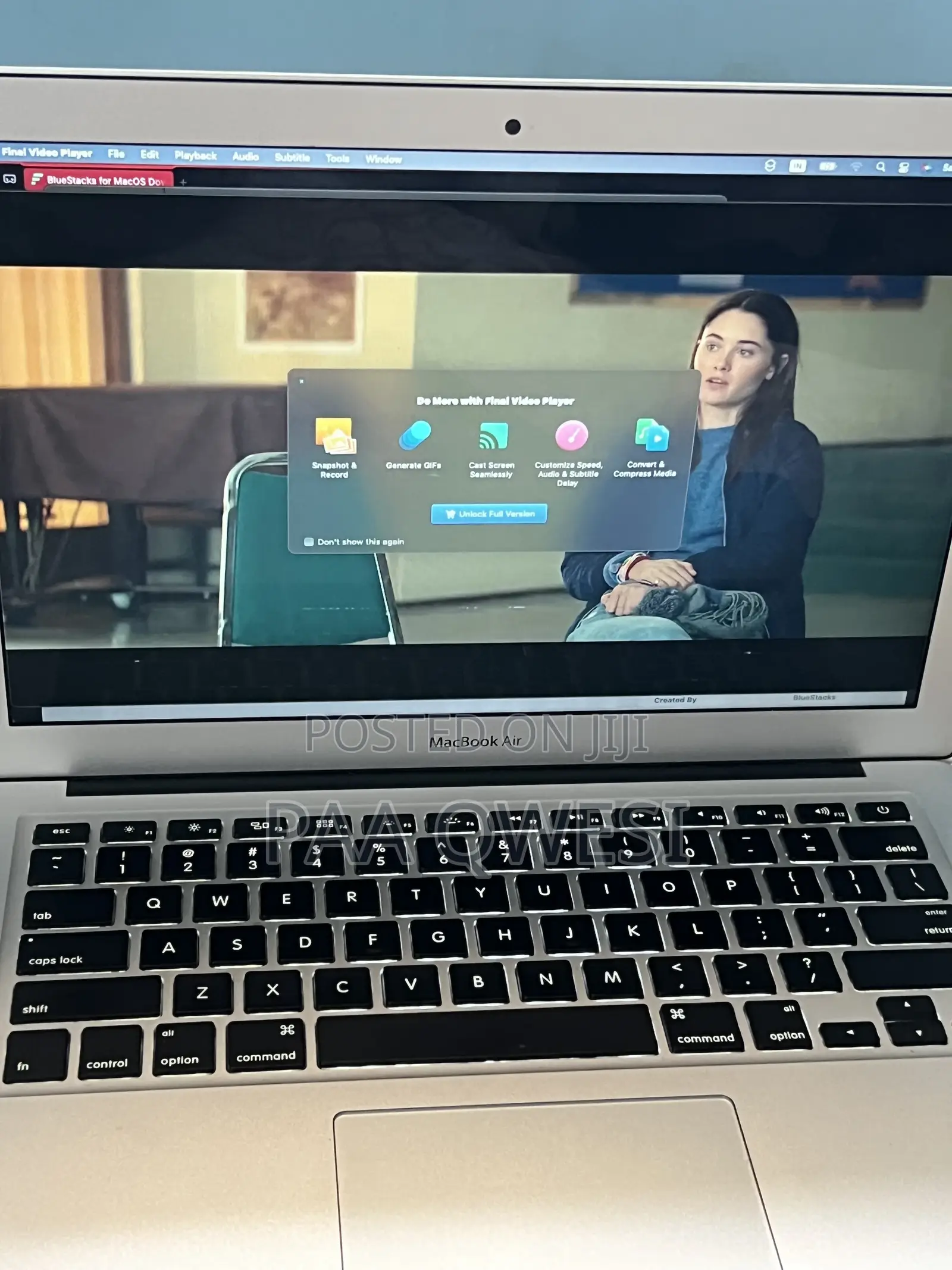 Laptop Apple MacBook Air 8GB Intel Core i5 SSD 256GB