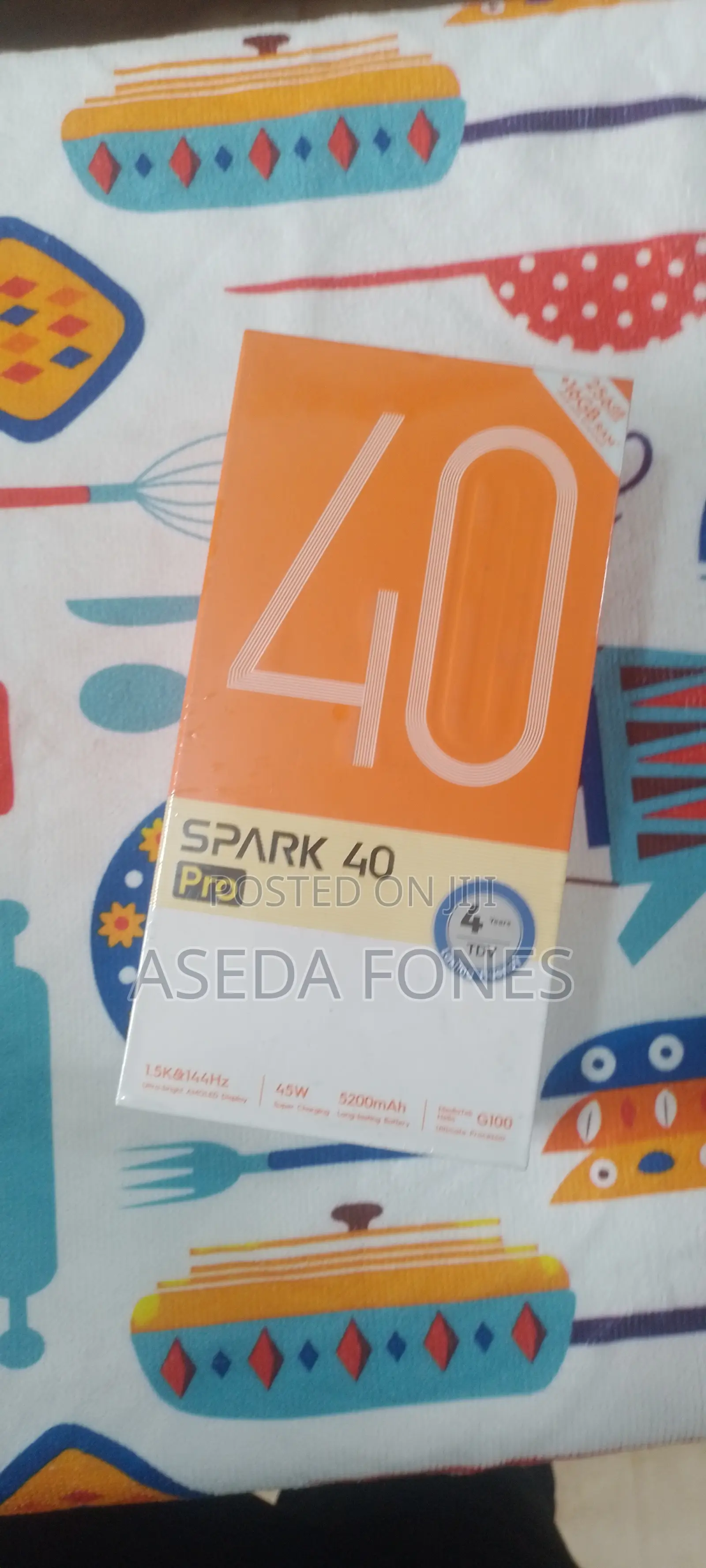 New Tecno Spark 40 Pro 256 GB Blue