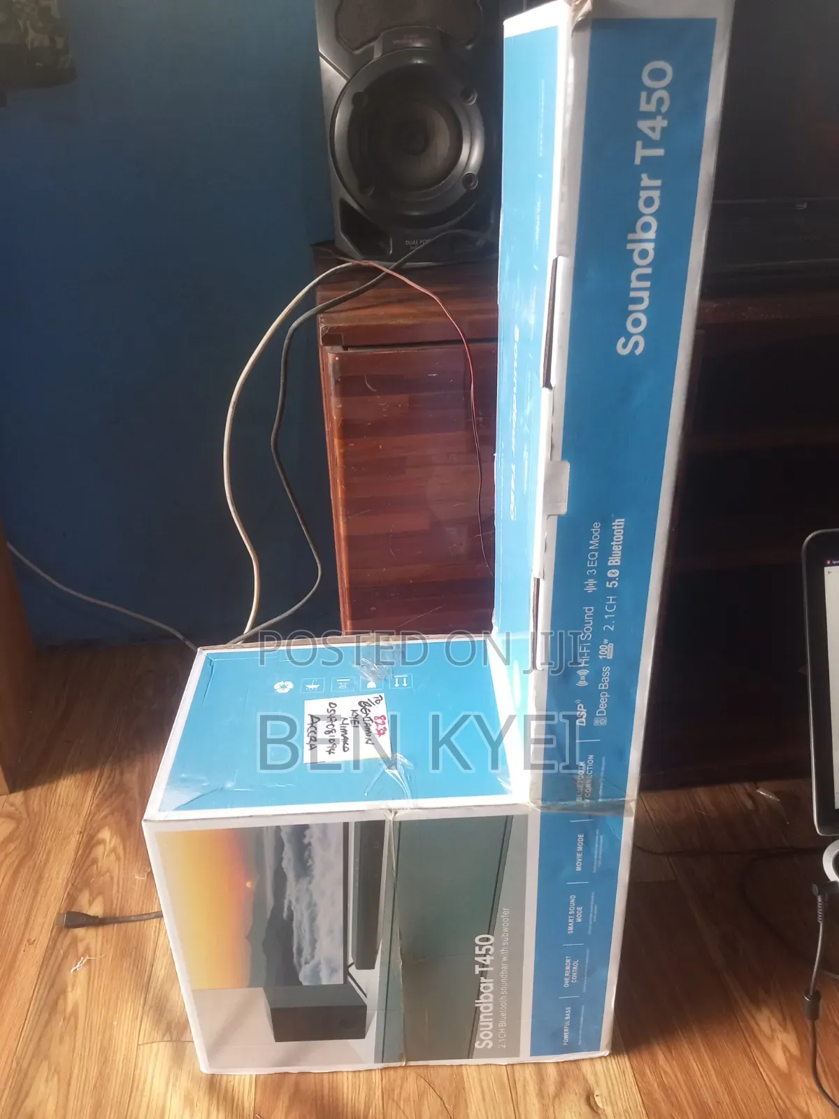 Soundbar T450 Hi-Fi Sound, Deep Bass 2.1ch Bluetooth Soundbar